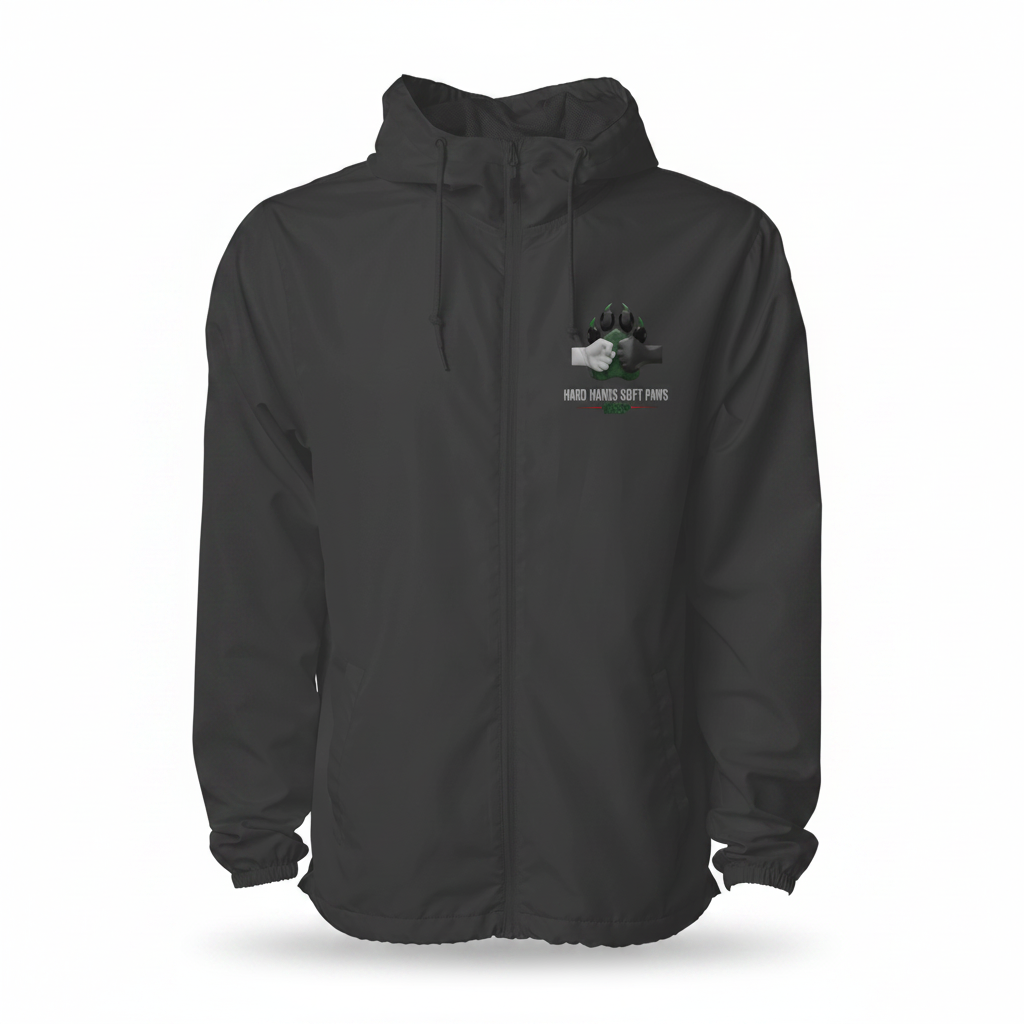 Black Windbreaker - Square